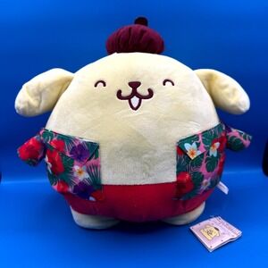 FuRyu Sanrio Pompompurin Smile Multicolor Summer Vacation Big‎ Soft Plush Doll